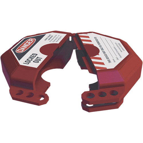 Dispositif de verrouillage de poign&eacute;e de robinet-vanne Stopout, Type Vanne Maritime Industrial Rubber