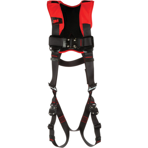 Harnais confortable de style veste, Certifi&eacute;e CSA, Classe A, Grand/Moyen, Cap. 420 lb Maritime Industrial Rubber