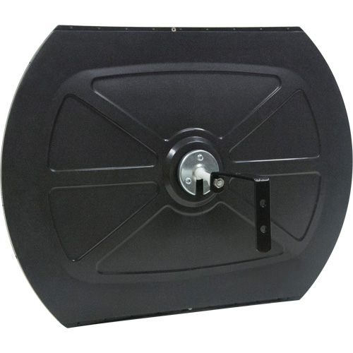 Miroir convexe rectangulaire/rond avec support, 20" h x 30" la, Int&eacute;rieur/Ext&eacute;rieur Maritime Industrial Rubber