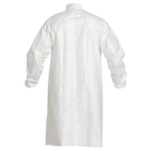 Lab Coat, Tyvek&reg; IsoClean&reg;, White, Small Maritime Industrial Rubber