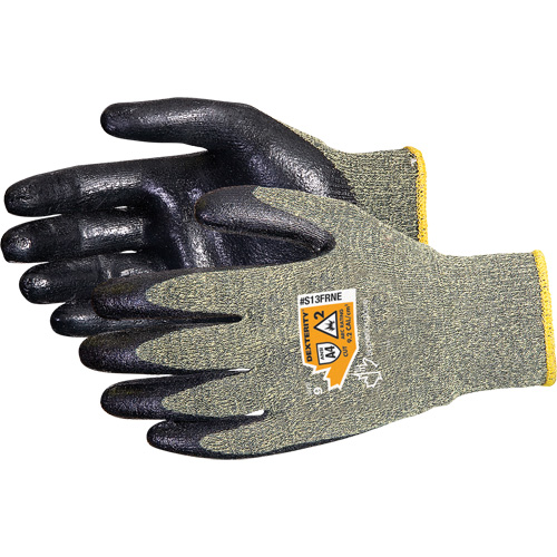 Dexterity&reg; Flame-Resistant Gloves, 5, 10" L, 9.2 cal/cm², Level 2, NFPA 70E Maritime Industrial Rubber