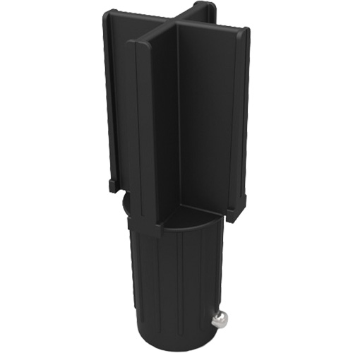 Embout PLUS, Noir Maritime Industrial Rubber