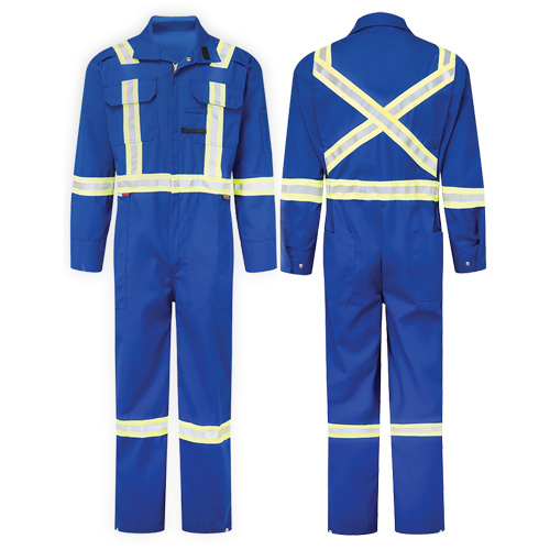 Combinaison de luxe 6 oz Nomex Essential, Taille 34, Bleu royal Maritime Industrial Rubber