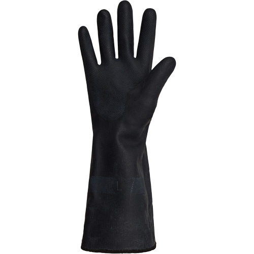 Gants &agrave; usage intensif r&eacute;sistants &agrave; la chaleur & aux produits chimique SolvStop, N&eacute;opr&egrave;ne, 8, Prot&egrave;ge jusqu'&agrave; 392° F (200° C) Maritime Industrial Rubber