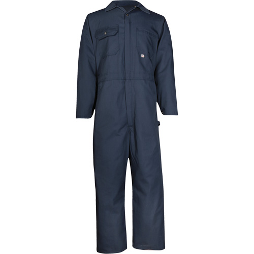 Twill Deluxe Coveralls, Men's, Navy Blue, Size 56 Maritime Industrial Rubber