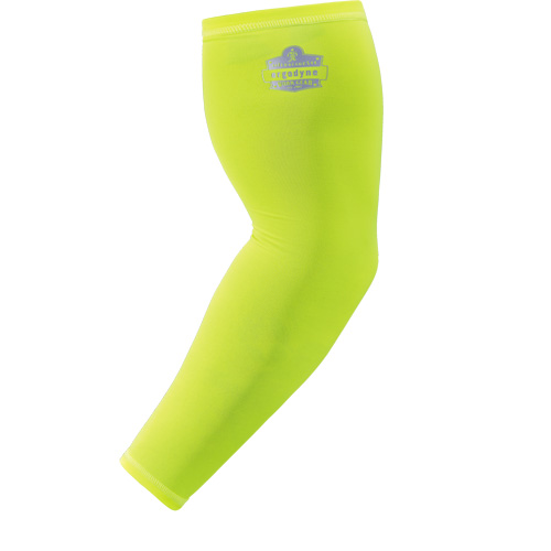 Chill-Its&reg; 6690 Cooling Arm Sleeves, 17", Polyester, Lime Maritime Industrial Rubber