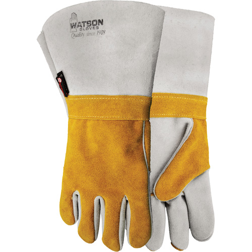 5785 Shock Trooper Gloves, X-Small, Goatskin Palm, Slip-On Cuff Maritime Industrial Rubber