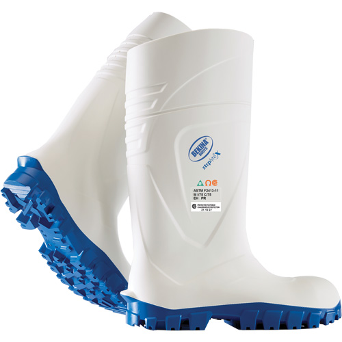 StepliteX Safety Boots, Polyurethane, Size 4 Maritime Industrial Rubber
