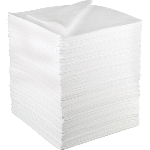 Tampon absorbant ol&eacute;ophile, Huile seulement, 19" x 17", 38,7 gal. d'absorption Maritime Industrial Rubber