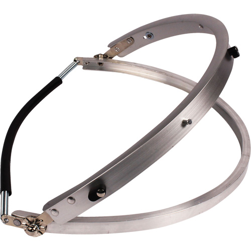 Support pour &eacute;cran facial haute performance Dynamic, Suspension Aucun (accessoire &agrave; casque de s&eacute;curit&eacute;) Maritime Industrial Rubber