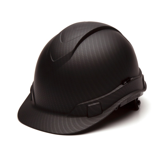 Casque de s&eacute;curit&eacute; de style casquette Ridgeline, R&eacute;pond aux normes CSA type 1, Suspension Rochet, Non ventil&eacute; Maritime Industrial Rubber