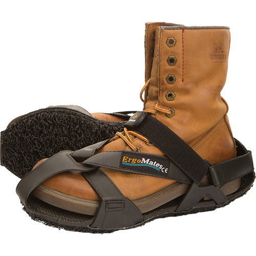 Ergomates Anti-Fatigue Overshoes, PVC, Hook and Loop Closure, Fits Women's 4 - 6 Maritime Industrial Rubber
