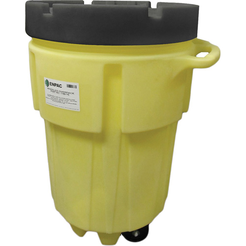 Contenant sur roues Poly-Spillpack, 95 gal. US, Mobile Maritime Industrial Rubber