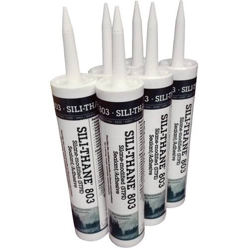 Sili-Thane&reg; 803 Sealant Cartridges, Paste, 10.3 oz. Maritime Industrial Rubber