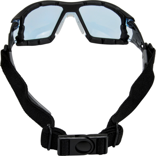 Z2900 Series Safety Glasses with Foam Gasket, Blue Lens, Anti-Scratch, ANSI Z87+/Meets/Exceeds CSA Z94.3 Maritime Industrial Rubber