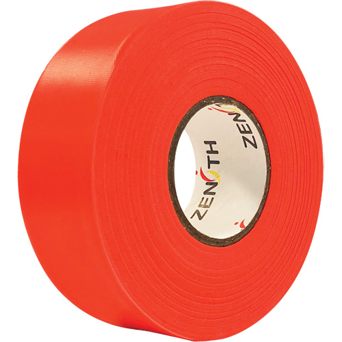Ruban de signalisation, 1,1875" la x 164' lo, Orange fluorescent Maritime Industrial Rubber