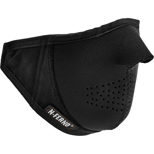 N-Ferno&reg; Thermal Mouthpiece, Fleece Lining, One Size, Black Maritime Industrial Rubber