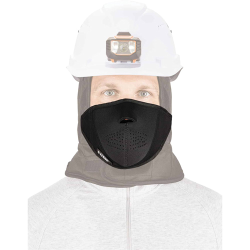 N-Ferno&reg; Thermal Mouthpiece, Fleece Lining, One Size, Black Maritime Industrial Rubber
