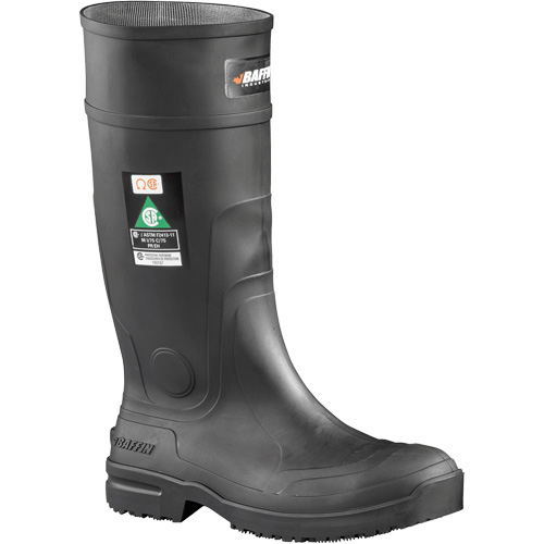 Bottes antid&eacute;rapantes, Caoutchouc, Embout Acier, Pointure 9 Maritime Industrial Rubber