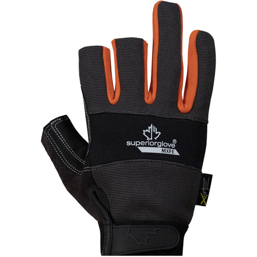 Clutch Gear&reg; Open-Finger Framers Gloves, Synthetic Palm, Size Small Maritime Industrial Rubber