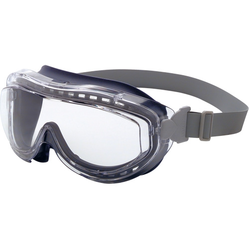 Uvex&reg; Flex Seal Safety Goggles, Clear Lens, Anti-Fog, Indirect Vent Maritime Industrial Rubber