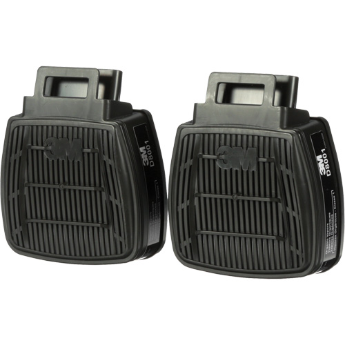 Secure Click Respirator Cartridge, Gas/Vapour Cartridge, Organic Vapour Maritime Industrial Rubber