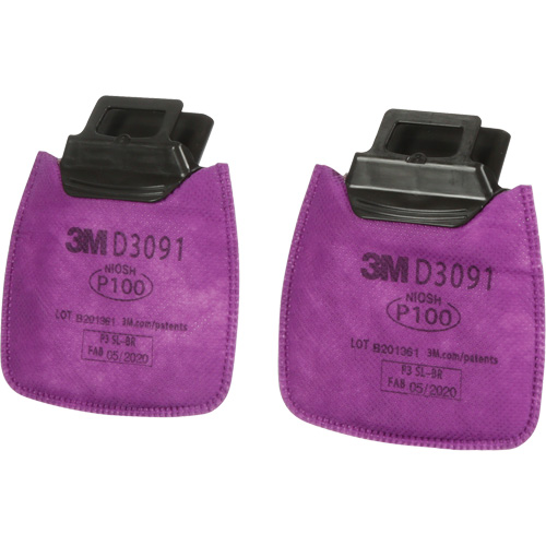 Filtre Secure Click, Filtre contre les particules, Filtre P100 Maritime Industrial Rubber