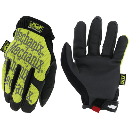 Gants de travail Original &agrave; haute visibilit&eacute;, Paume Synth&eacute;tique, Taille Moyen/9 Maritime Industrial Rubber