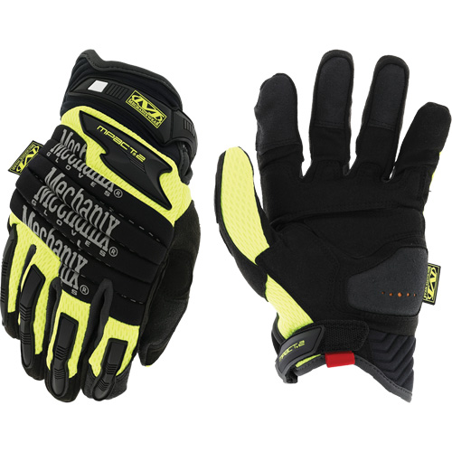 Gants d'impact pour service intense M-Pact 2, 10/Grand, Paume en Synth&eacute;tique, Poignet Boucle et crochet Maritime Industrial Rubber