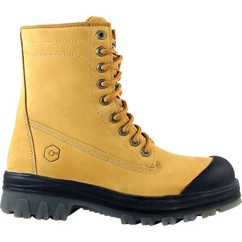 Bottes de travail Dynamic, Cuir, Embout Acier, Taille 7 Maritime Industrial Rubber