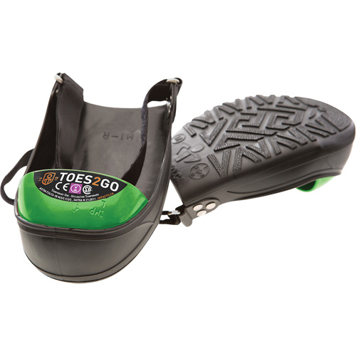 Toes2Go&reg; Steel Toe Cap, Large Maritime Industrial Rubber