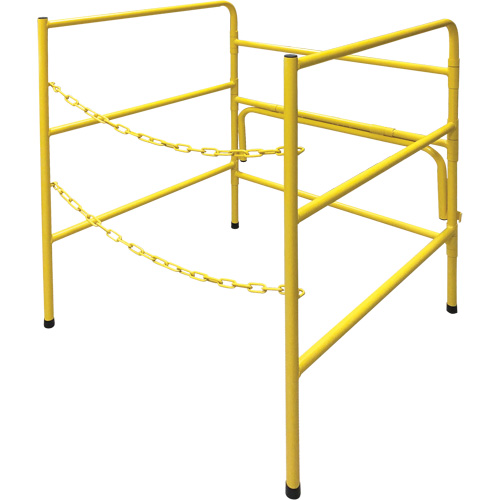 Manhole Guard Rail, Steel Maritime Industrial Rubber