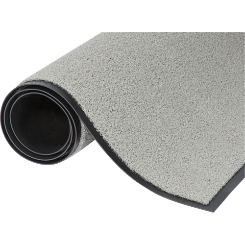 Jasper Entrance Mats, Wiper/Scraper, 3' x 5' x 5/16", Grey Maritime Industrial Rubber
