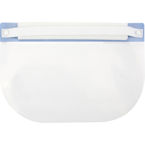 Disposable Faceshield with Head Gear, PET Maritime Industrial Rubber