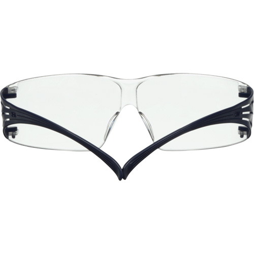 SecureFit 200 Series Safety Glasses, Clear Lens, Anti-Fog/Anti-Scratch, ANSI Z87+/Meets/Exceeds CSA Z94.3 Maritime Industrial Rubber