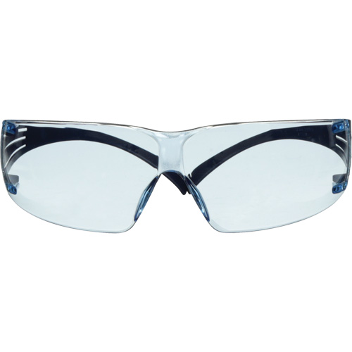 SecureFit 200 Series Safety Glasses, Blue Lens, Anti-Fog/Anti-Scratch, ANSI Z87+/Meets/Exceeds CSA Z94.3 Maritime Industrial Rubber