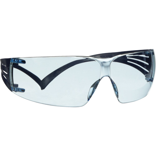 SecureFit 200 Series Safety Glasses, Blue Lens, Anti-Fog/Anti-Scratch, ANSI Z87+/Meets/Exceeds CSA Z94.3 Maritime Industrial Rubber