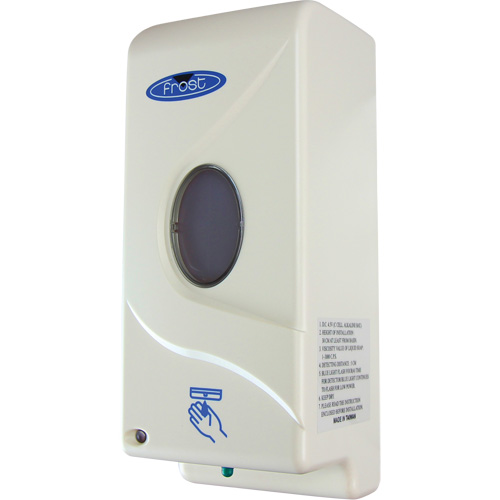Distributeur de savon et de d&eacute;sinfectant, Sans contact, Capacit&eacute; de 1000 ml, Format Vrac Maritime Industrial Rubber