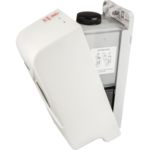 Distributeur de savon et de d&eacute;sinfectant, Sans contact, Capacit&eacute; de 1000 ml, Format Vrac Maritime Industrial Rubber