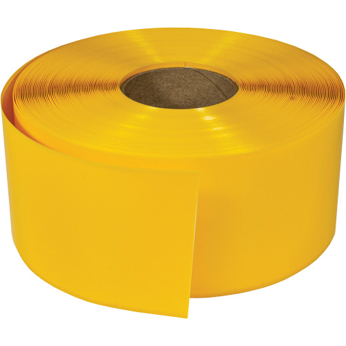 ArmorStripe&reg; Ultra Durable Floor Tape, 4" x 100', PVC, Yellow Maritime Industrial Rubber