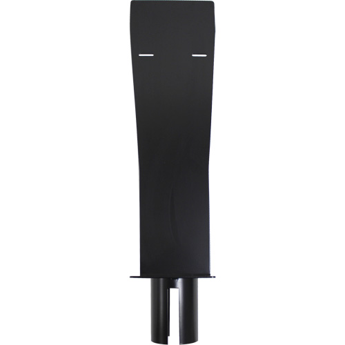 Porte-distributeur pour poteaux de barri&egrave;re pour le contr&ocirc;le des foules, Noir Maritime Industrial Rubber