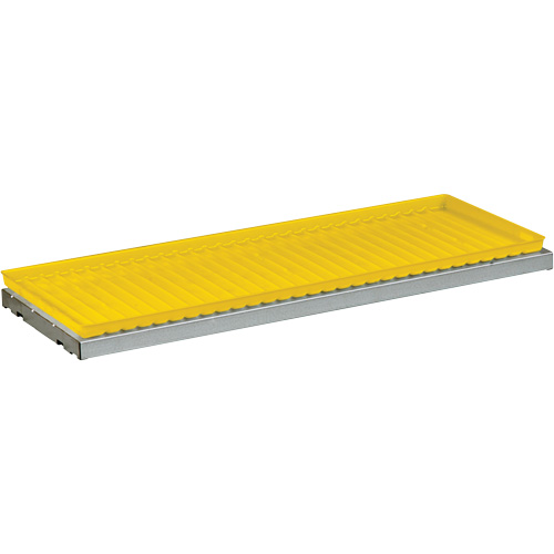 &eacute;tag&egrave;re SpillSlope avec plateau pour armoire de s&eacute;curit&eacute; Maritime Industrial Rubber