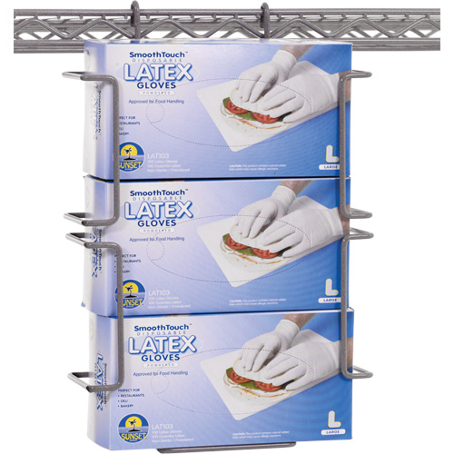Support horizontal triple pour boîte de gants Maritime Industrial Rubber