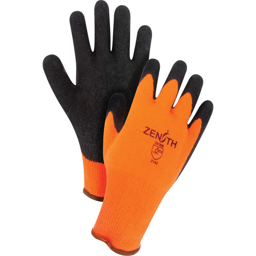 Gant d'hiver en caoutchouc naturel, 2T-Grand, R&ecirc;vetement Latex, Calibre 10, Enveloppe en Polyester/Coton Maritime Industrial Rubber