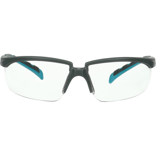 Solus 2000 Series Safety Glasses, Clear Lens, Anti-Fog/Anti-Scratch, ANSI Z87+ Maritime Industrial Rubber