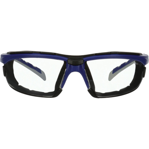 Solus 2000 Series Safety Glasses, Clear Lens, Anti-Fog/Anti-Scratch, ANSI Z87+ Maritime Industrial Rubber
