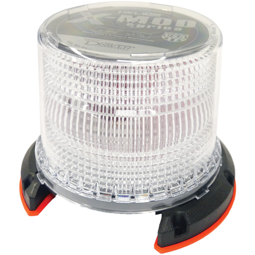 Balise lumineuse &agrave; DEL &agrave; profil court Helios X-Mod Safety Whip Maritime Industrial Rubber