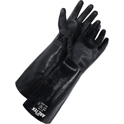 Arc Tek Coated Glove, Size 10, 9" L, Neoprene, Jersey Inner Lining Maritime Industrial Rubber