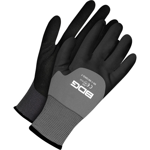 Gants enduits X-Site, 6, R&ecirc;vetement Nitrile, Calibre 15, Enveloppe en Nylon/Spand Maritime Industrial Rubber