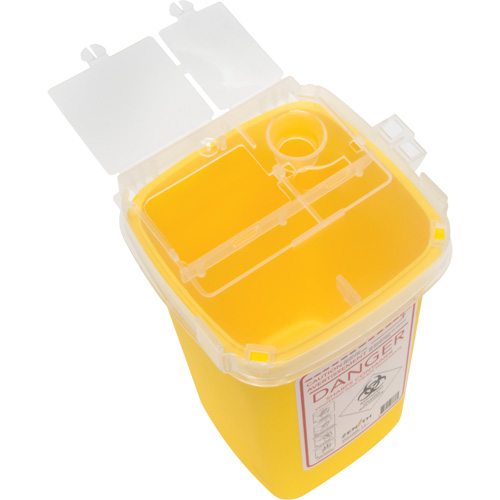 Sharps Container, 1 L Capacity Maritime Industrial Rubber